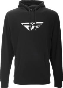 FLY F-WING PULLOVER HOODIE BLACK 2X