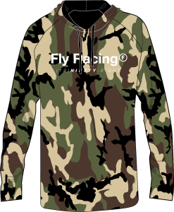 FLY TRADEMARK HOODIE ARMY CAMO 2X