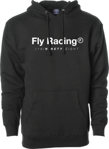 FLY TRADEMARK HOODIE BLACK 2X