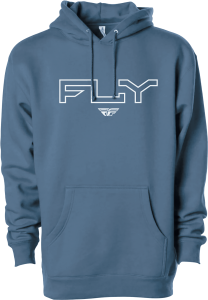 YOUTH FLY EDGE HOODIE STORM BLUE YS/YM