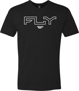 YOUTH FLY EDGE TEE BLACK YL