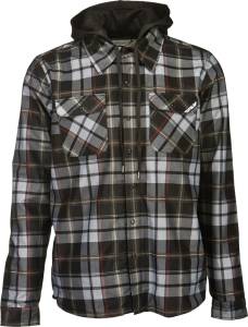 TACTILE JACKET BLACK/GREY PLAID 2X