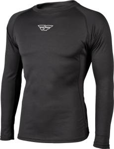 BASE LAYER L/S LITE TOP BLACK XS