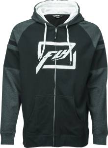 THRESHOLD HOODIE BLACK/HEATHER L