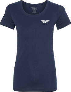 WOMEN'S FLY PULSE TEE NAVY 2X