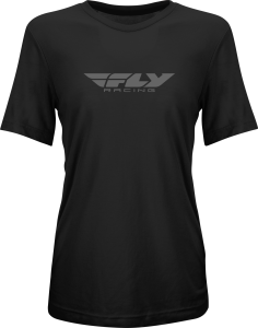 WOMEN'S FLY ORIGIN CORP TEE BLACK/GREY 2X