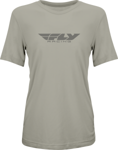 WOMEN'S FLY ORIGIN CORP TEE STONE HEATHER 2X