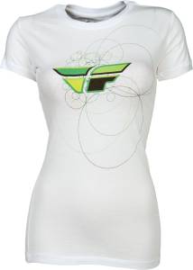 CONTEMPODIUM TEE WHITE/GREEN 2 X