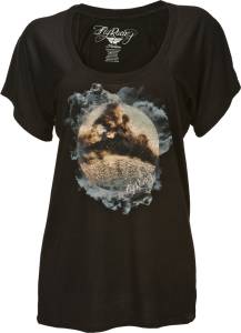 DAY DREAMING LADIES TEE BLACK L