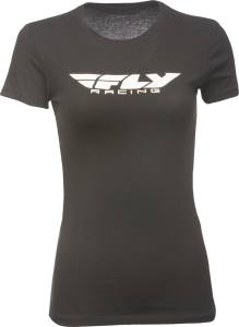 WOMEN'S FLY CORPORATE TEE BLACK 2X