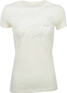 WOMENS CYCLE TEE IVORY 2X