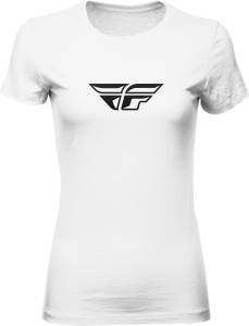 WOMEN'S FLY F-WING TEE WHITE 2X