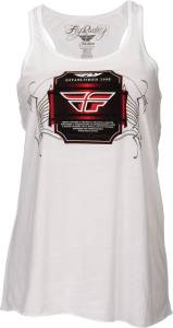 ESTABLISHED LADIES TANK WHITE S