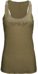 WOMEN'S FLY CORPORATE TANK OLIVE 2X