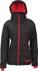 FLY LEAN JACKET BLACK/RED XL BLACK/RED X