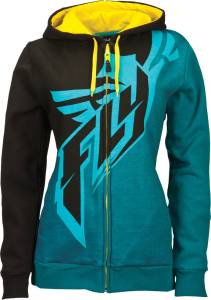 ARCTIC AMBIENCE HOODY BLACK/TEAL/YELLOW 2X