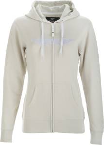 FLY WOMEN'S CORPORATE ZIP UP HOODIE IVORY 2X