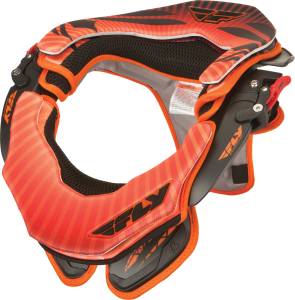 VALOR MX BRACE ORANGE/BLACK L/X