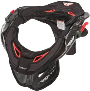 PRO LITE CARBON NECK BRACE BLACK S/M