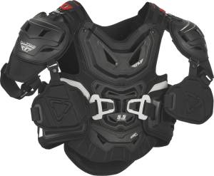 5.5 HD PRO JUNIOR CHEST PROTECTOR (BLACK)