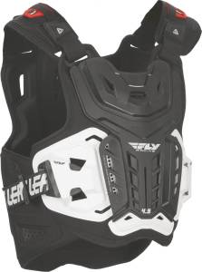 4.5 CHEST PROTECTOR BLACK ADULT