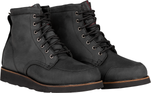 JOURNEYMAN BOOTS BLACK SZ 06