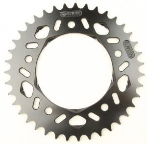 REAR F5 SPROCKET ALUMINUM 39T-520 BLK HC YAM