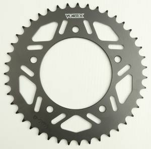 REAR SPROCKET STEEL 43T-520 BLK YAM