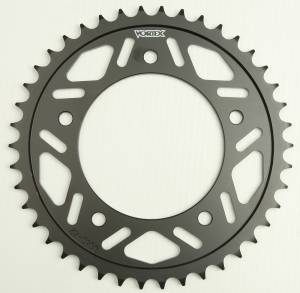 REAR SPROCKET STEEL 42T-525 BLK YAM