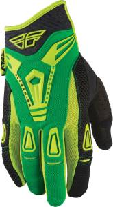 EVOLUTION GLOVES GREEN/BLACK SZ 9