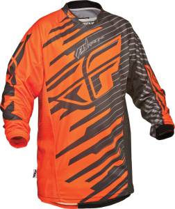 KINETIC SHOCK JERSEY ORANGE/BLACK YX