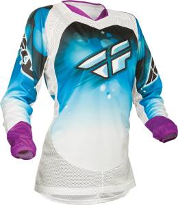 KINETIC LADIES JERSEY BLUE/WHITE 2X