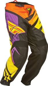 F-16 PANT PURPLE/YELLOW/BLACK SZ 18