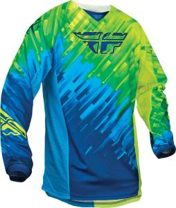 KINETIC GLITCH JERSEY BLUE/HI-VIS 2X