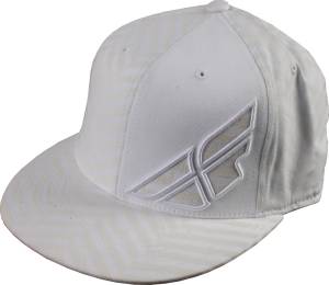 HAT HERRINGBONE WHT L/XL