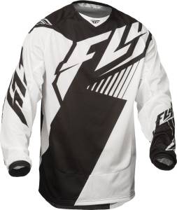 KINETIC VECTOR MESH JERSEY BLACK/WHITE 2X