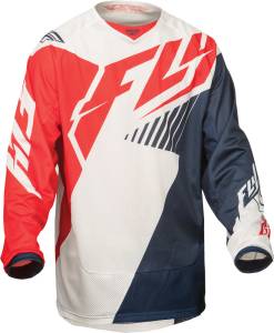 KINETIC VECTOR MESH JERSEY RED/WHITE/NAVY L