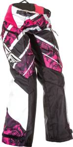 WOMEN'S KINETIC OVER-BOOT PANT PINK/WHITE SZ 20