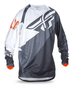 EVO JERSEY BLACK/WHITE/ORANGE 2X