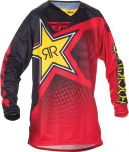 KINETIC ROCKSTAR JERSEY RED/BLACK 2X