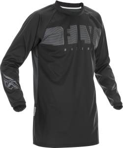 WINDPROOF JERSEY BLACK/GREY 2X