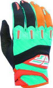 F-16 GLOVE ORANGE/TEAL SZ 4 YS