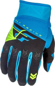 F-16 GLOVES BLUE/BLACK SZ 1