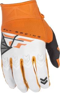 F-16 GLOVES ORANGE/WHITE SZ 1