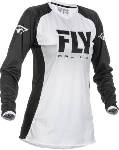 WOMEN'S LITE JERSEY WHITE/BLACK 2X