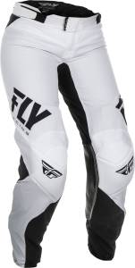 WOMEN'S LITE RACE PANTS WHITE/BLACK SZ 20