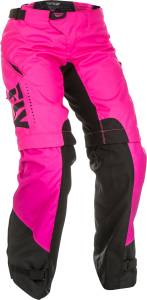 WOMEN'S OVER BOOT PANTS NEON PINK/BLACK SZ 00/02