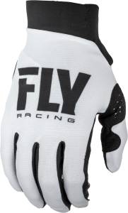 WOMEN'S PRO LITE GLOVES WHITE/BLACK SZ 03