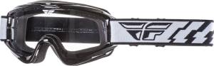 FOCUS GOGGLE BLACK W/CLEAR LENS