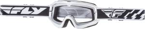 FOCUS GOGGLE WHITE W/CLEAR LENS